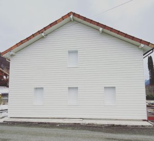 Isolation exterieure bardage cedral