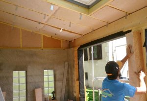 Isolation combles aménagés, plafonds et planchers par l'interieur